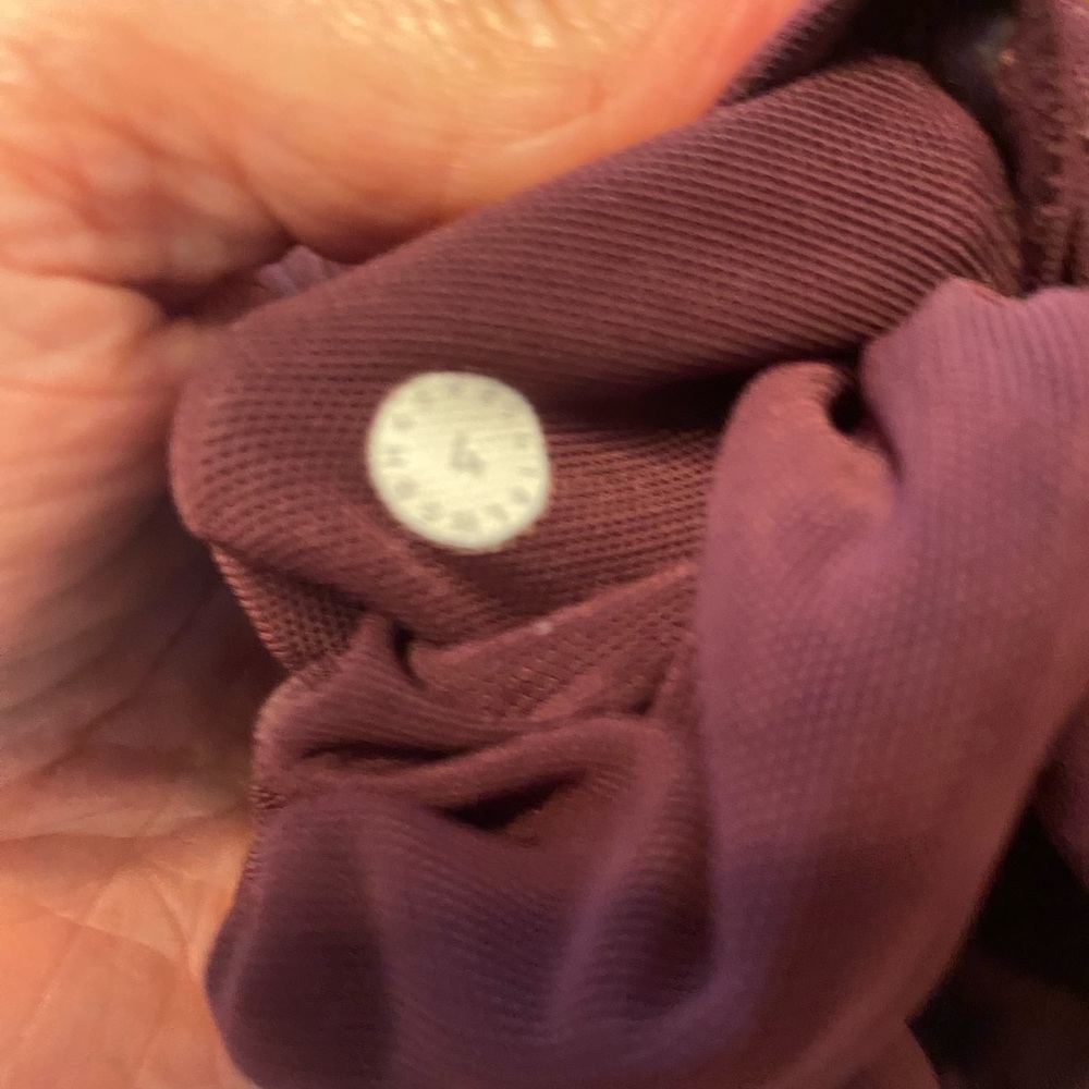 Lululemon On Repeat 7/8 Tight Leggings Eggplant Purple - Picture 9 of 9